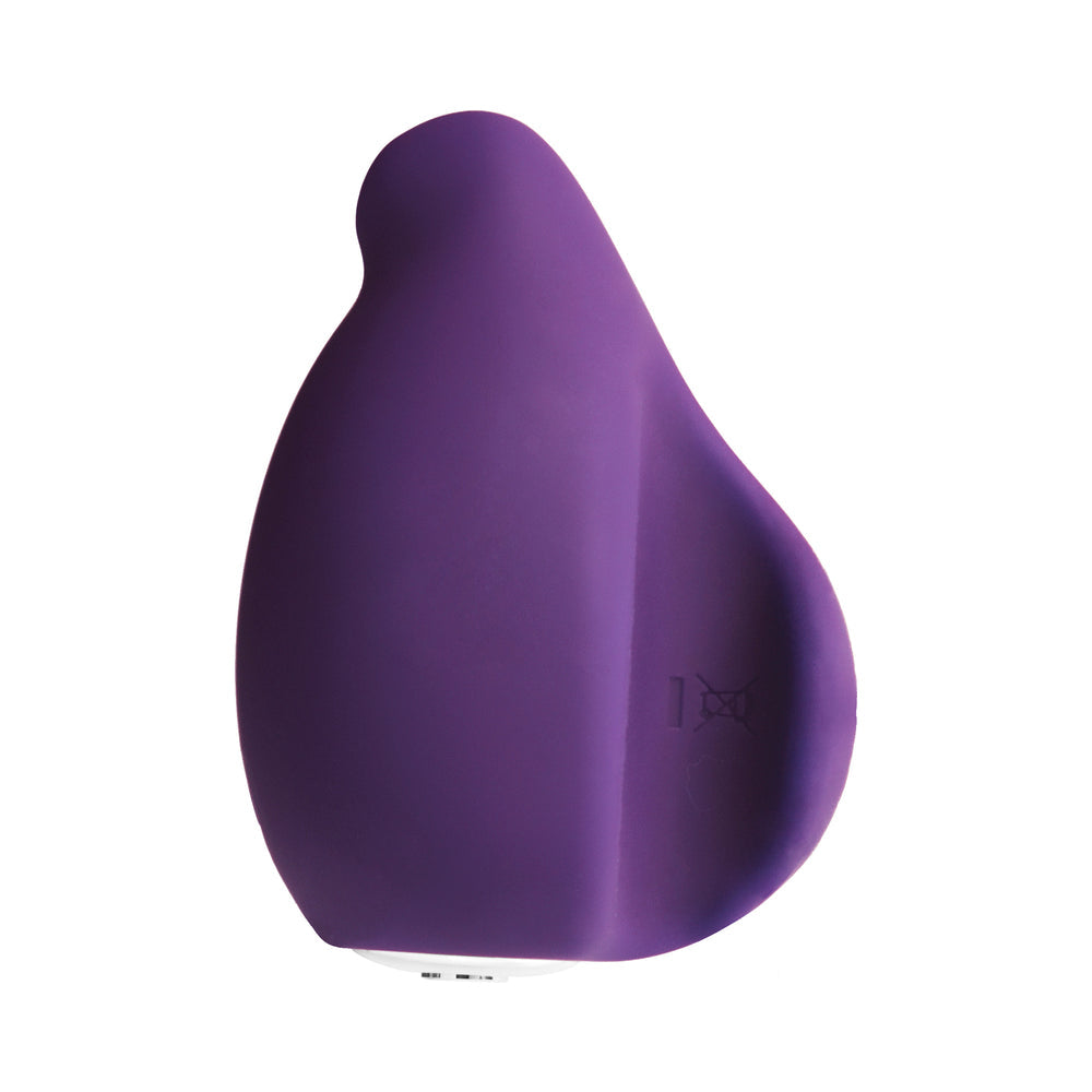 VeDO Yumi Rechargeable Finger Vibe - Deep Purple - Fantasies Boutique