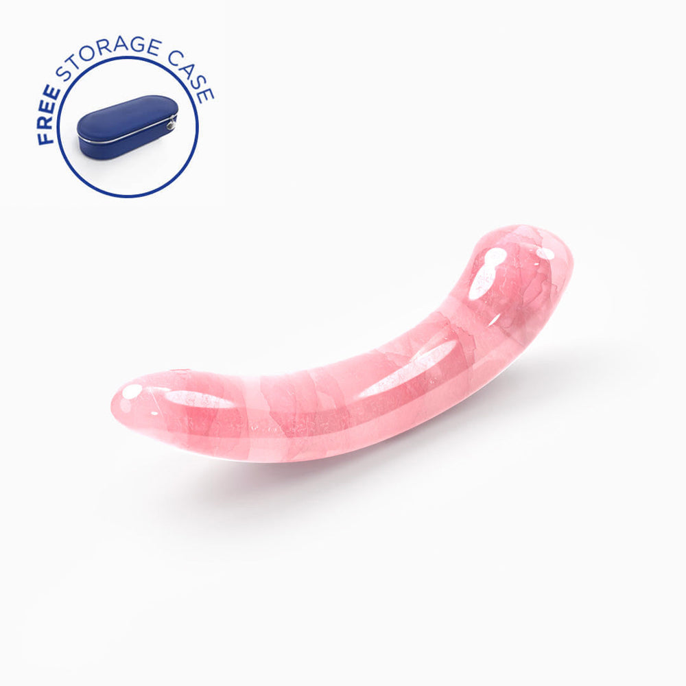 Biird Pixii Rose Quartz Dildo - Fantasies Boutique
