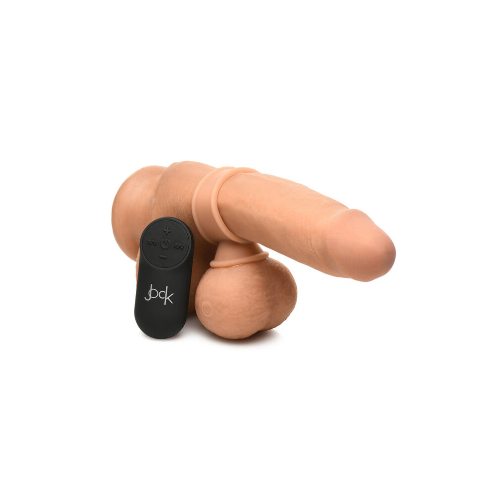 Jock 28x Vibrating Silicone Balls X-Large - Fantasies Boutique