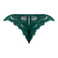 Magic Silk Evermore Split Crotch Panty Emerald Queen Size