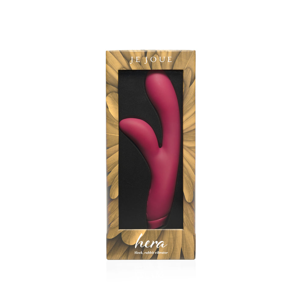 Je Joue Hera Rechargeable Silicone Rabbit Vibrator Fuchsia - Fantasies Boutique