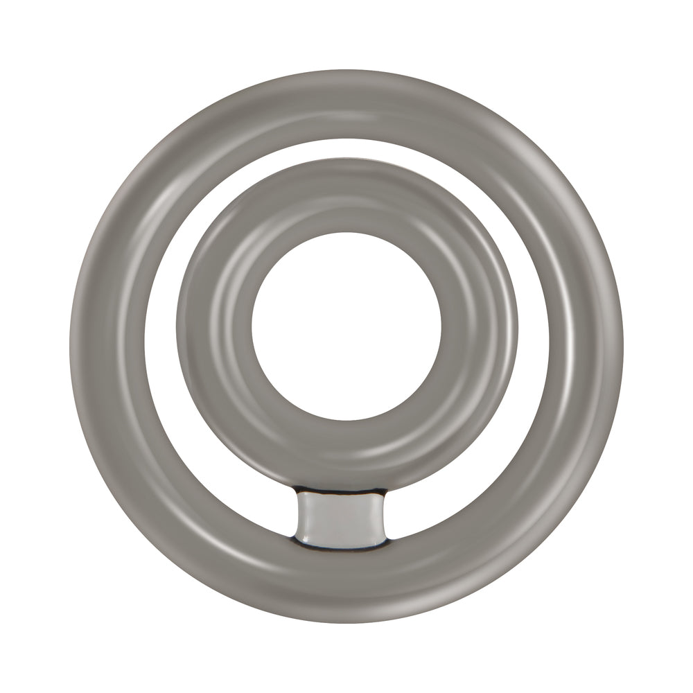 Zero Tolerance Bullseye Dual Ring Cockring Smoke - Fantasies Boutique