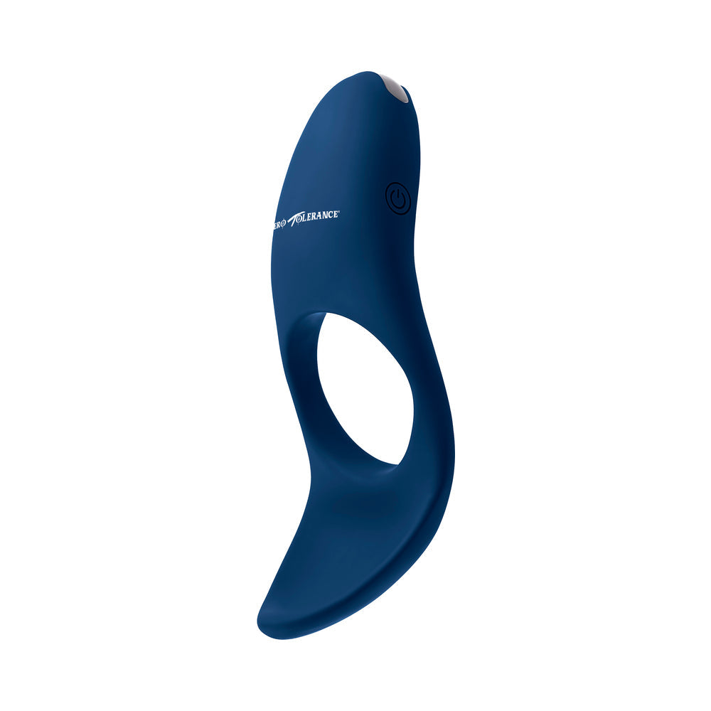 Zero Tolerance Cup 'Em Rechargeable Ball Cup C-Ring Silicone Blue - Fantasies Boutique