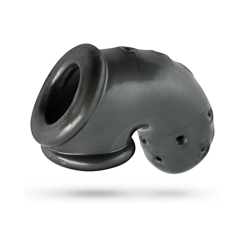 OxBalls Airlock Air-Lite Vented Chastity Steel - Fantasies Boutique