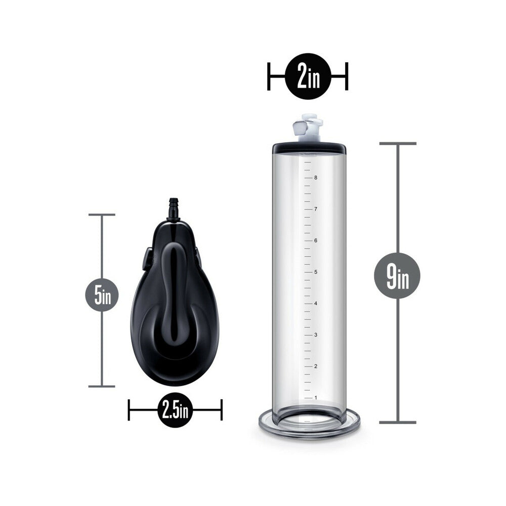 Blush Performance VX9 Auto Penis Pump Clear - Fantasies Boutique