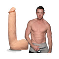 Signature Cocks Pierce Paris 9 Inch ULTRASKYN Cock with Removable Vac-U-Lock Suction Cup Vanilla - Fantasies Boutique
