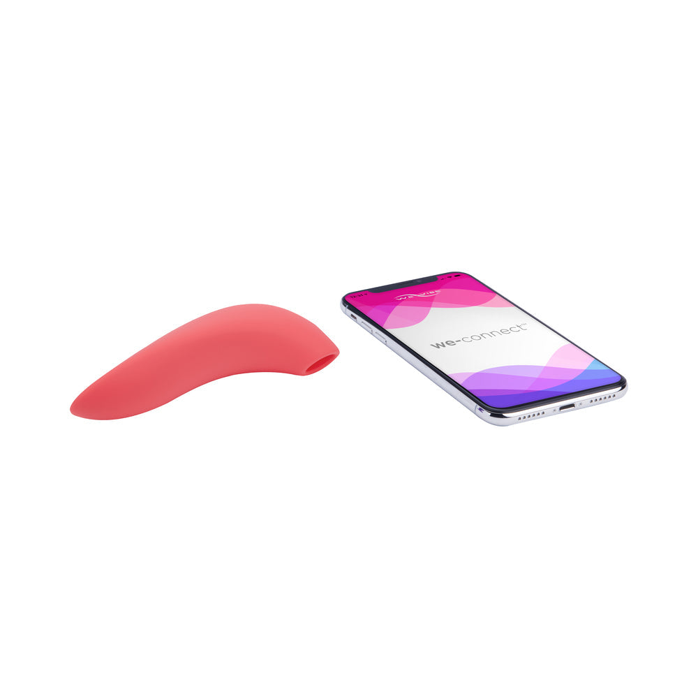 We-Vibe Melt Rechargeable Silicone Pleasure Air Clitoral Stimulator Pink - Fantasies Boutique