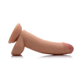 USA Cocks 8 in. Ameriskin Dual Density Dildo Light