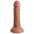 King Cock Elite 6 in. Dual Density Silicone Cock Realistic Dildo With Suction Cup Tan - Fantasies Boutique