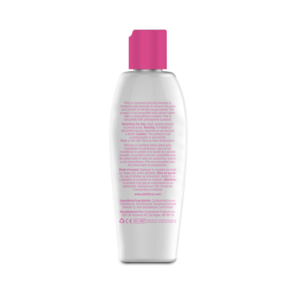 Pink Silicone Lubricant 4.7 oz. - Fantasies Boutique