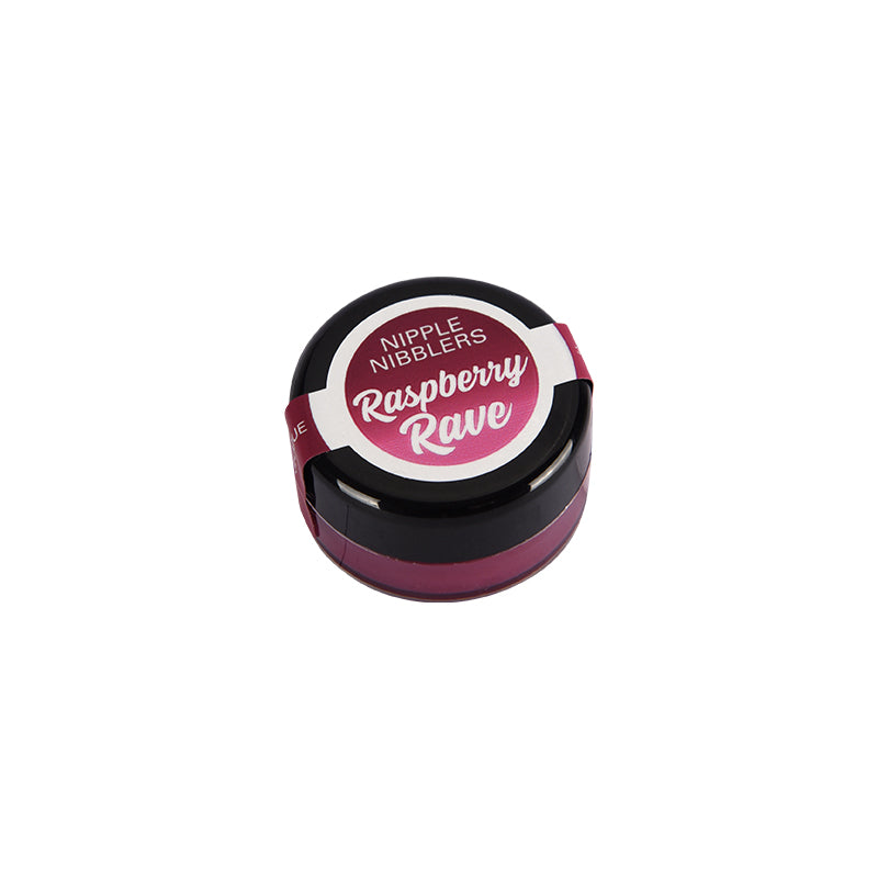 Jelique Nipple Nibbler Cool Tingle Balm Raspberry Rave 3 g - Fantasies Boutique