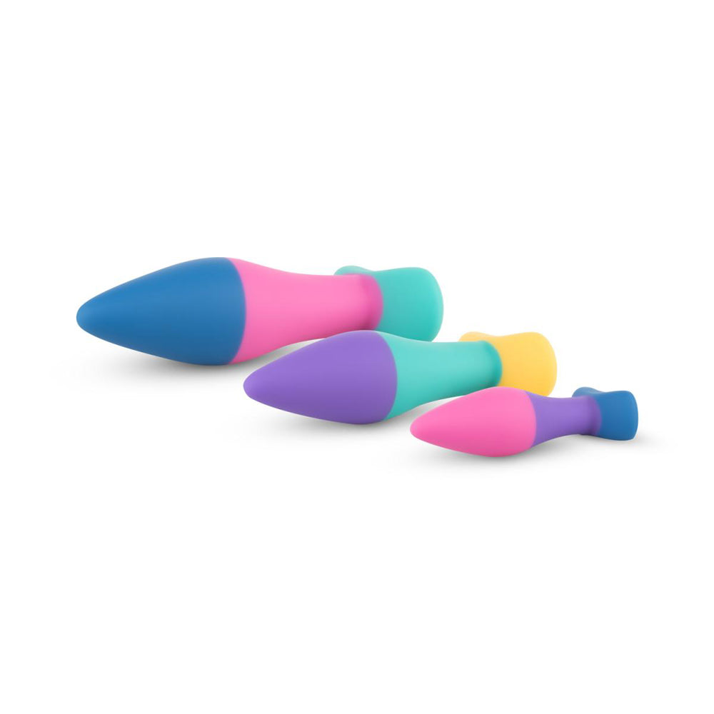 PMV20 Koda 3-Piece Butt Plug Set Multicolor - Fantasies Boutique