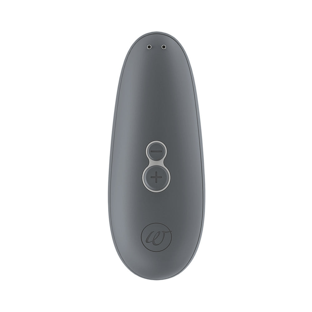 Womanizer Starlet 3 Rechargeable Silicone Compact Pleasure Air Clitoral Stimulator Gray - Fantasies Boutique