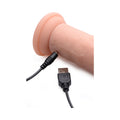 Curve Toys Big Shot 7 in. Vibrating Silicone Dildo with Suction Cup Light - Fantasies Boutique