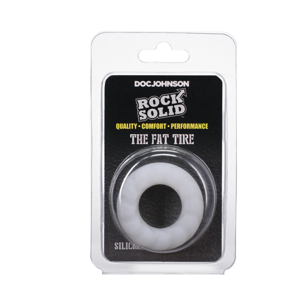 Rock Solid Silaflex Fat Tire Translucent - Fantasies Boutique