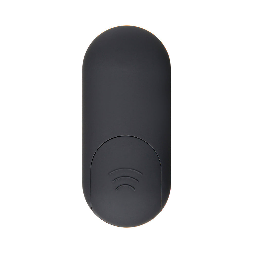 Evolved Kong Rechargeable Remote-Controlled Vibrating Silicone Anal Plug Black - Fantasies Boutique