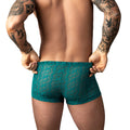 Male Power Ripple Pouch Short Teal S