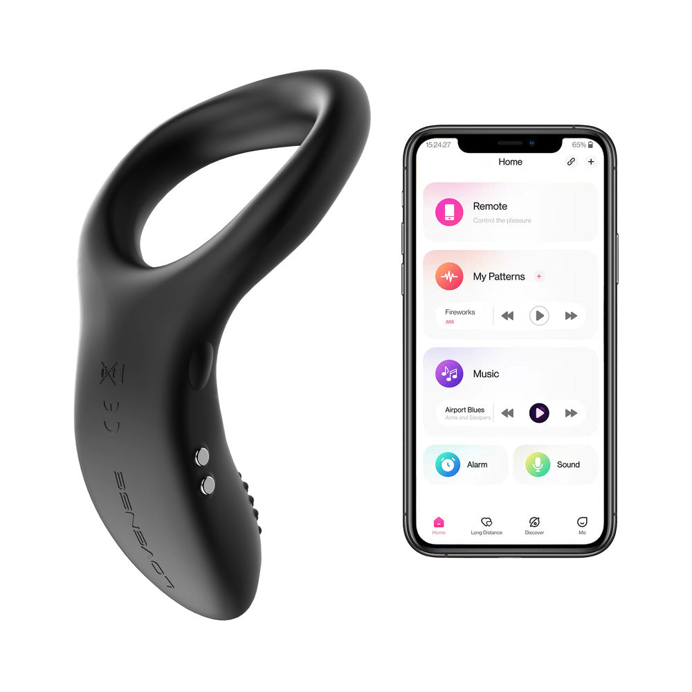 Lovense Diamo Bluetooth Remote-Controlled Vibrating Cockring - Fantasies Boutique