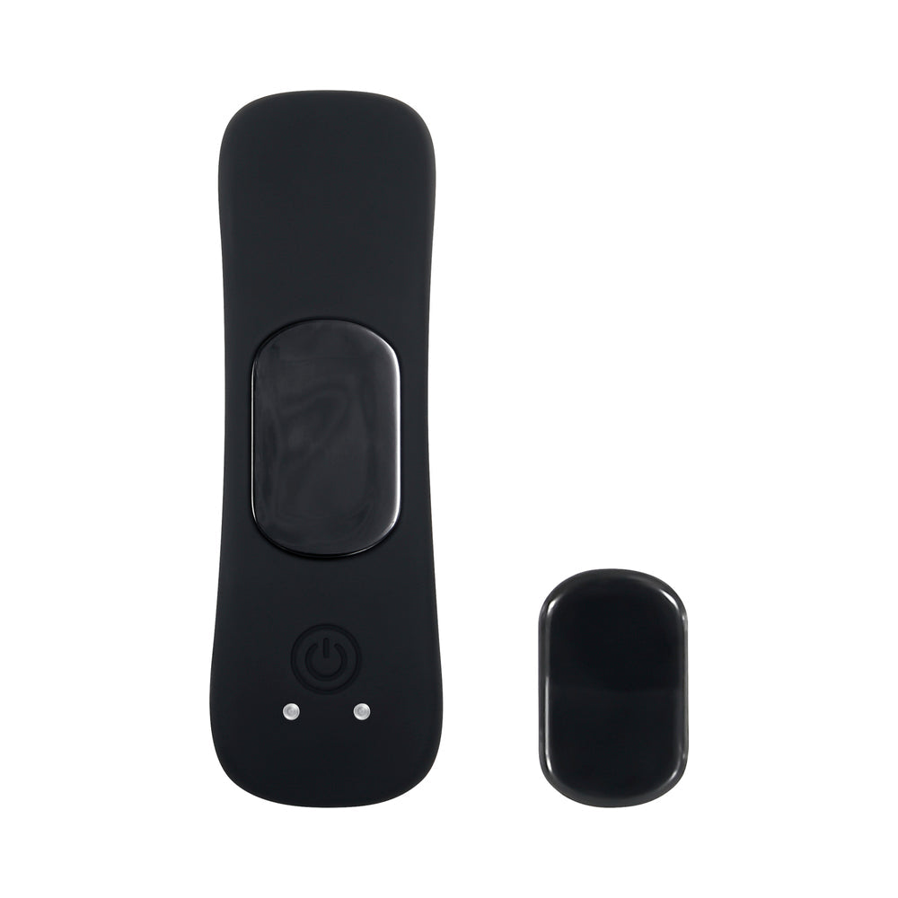 Gender X Our Undie Vibe Rechargeable Remote-Controlled Magnetic Silicone Underwear Vibrator Black - Fantasies Boutique