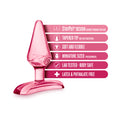 Blush Play With Me Jolly Plug Pink - Fantasies Boutique