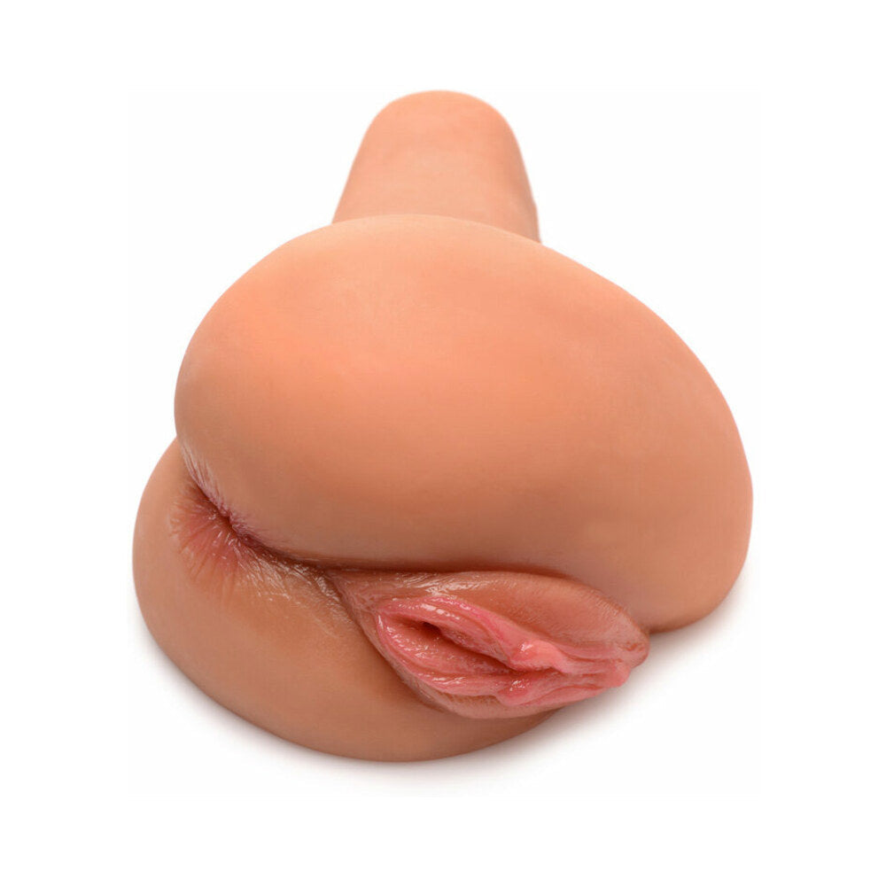 Curve Toys Mistress Juicy Mia Dual Entry Sidesaddle Masturbator Medium - Fantasies Boutique