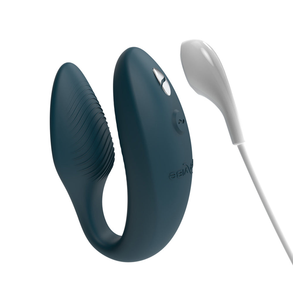 We-Vibe Sync 2 Rechargeable Silicone Couples Vibrator Green Velvet - Fantasies Boutique