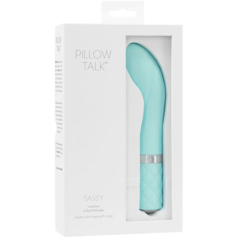 Pillow Talk Sassy G-spot Teal - Fantasies Boutique