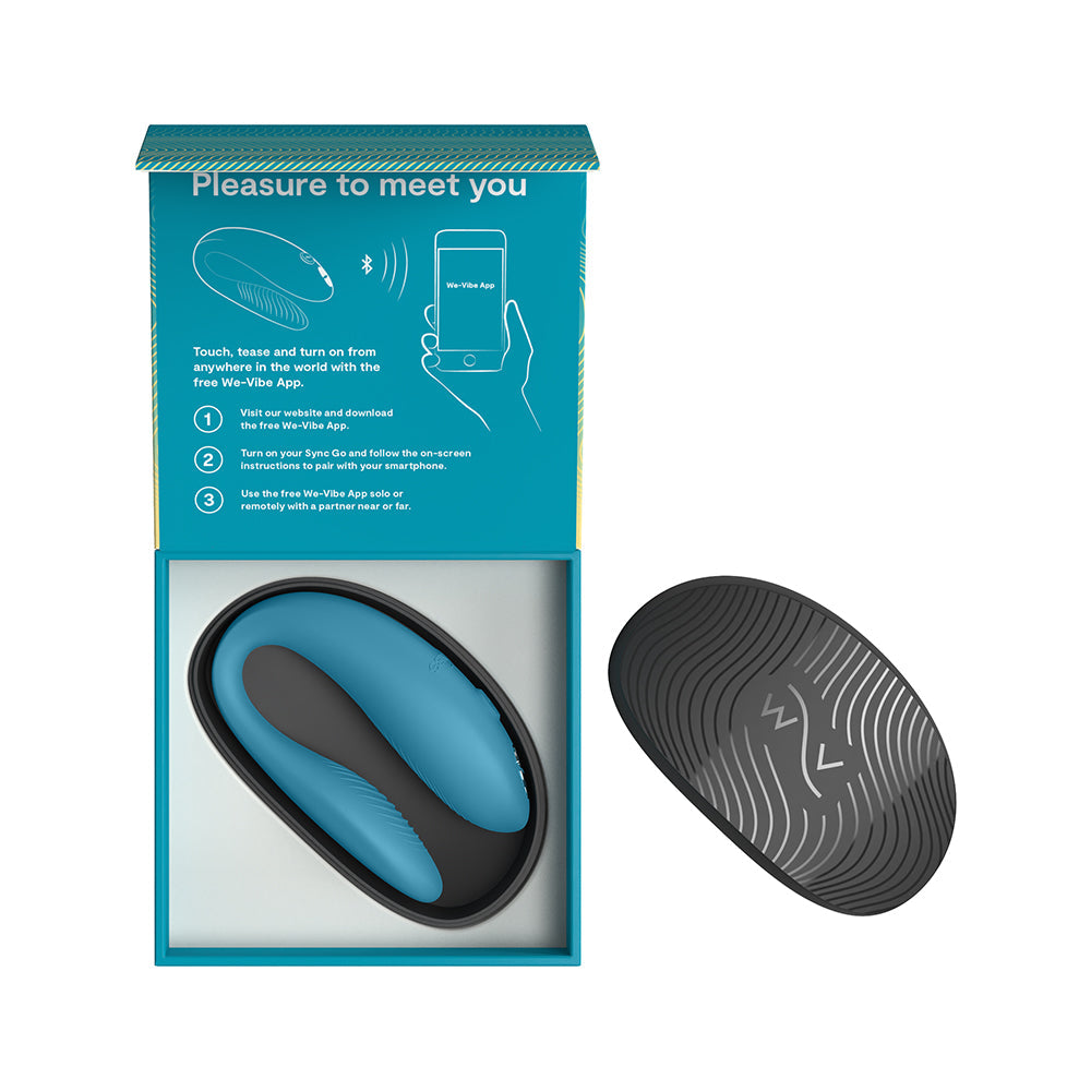 We-Vibe Sync Go Turquoise - Fantasies Boutique
