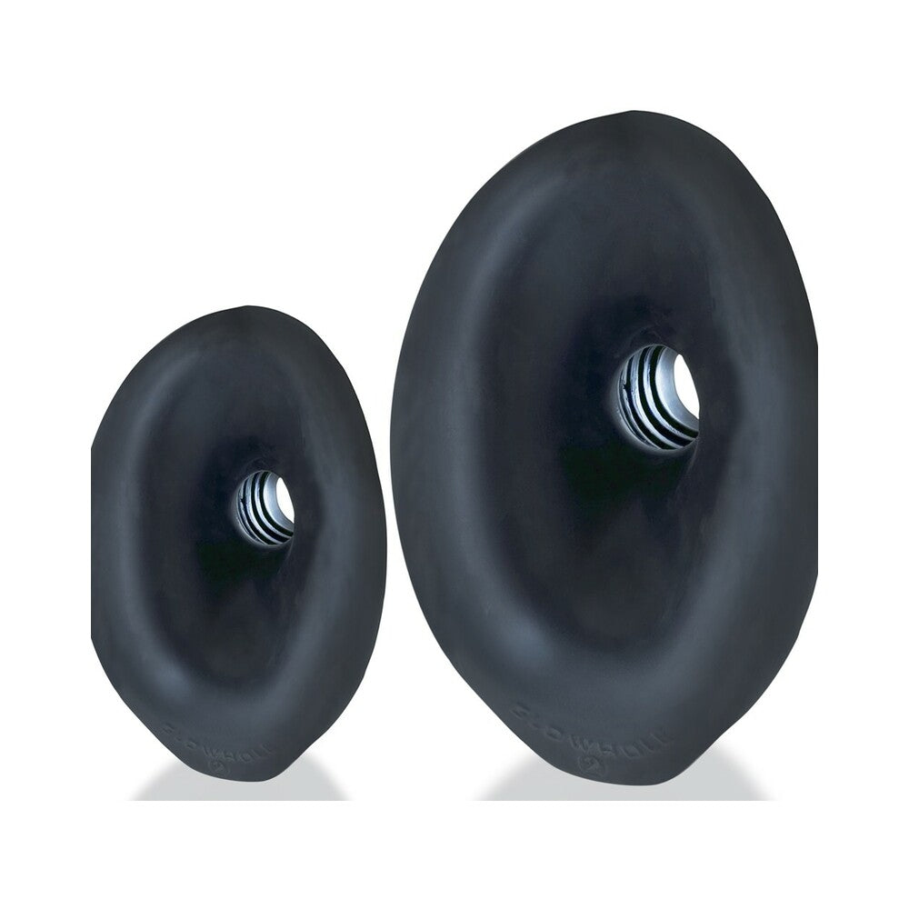 Oxballs Morphhole-1 Gaper Plug Small Black Ice - Fantasies Boutique