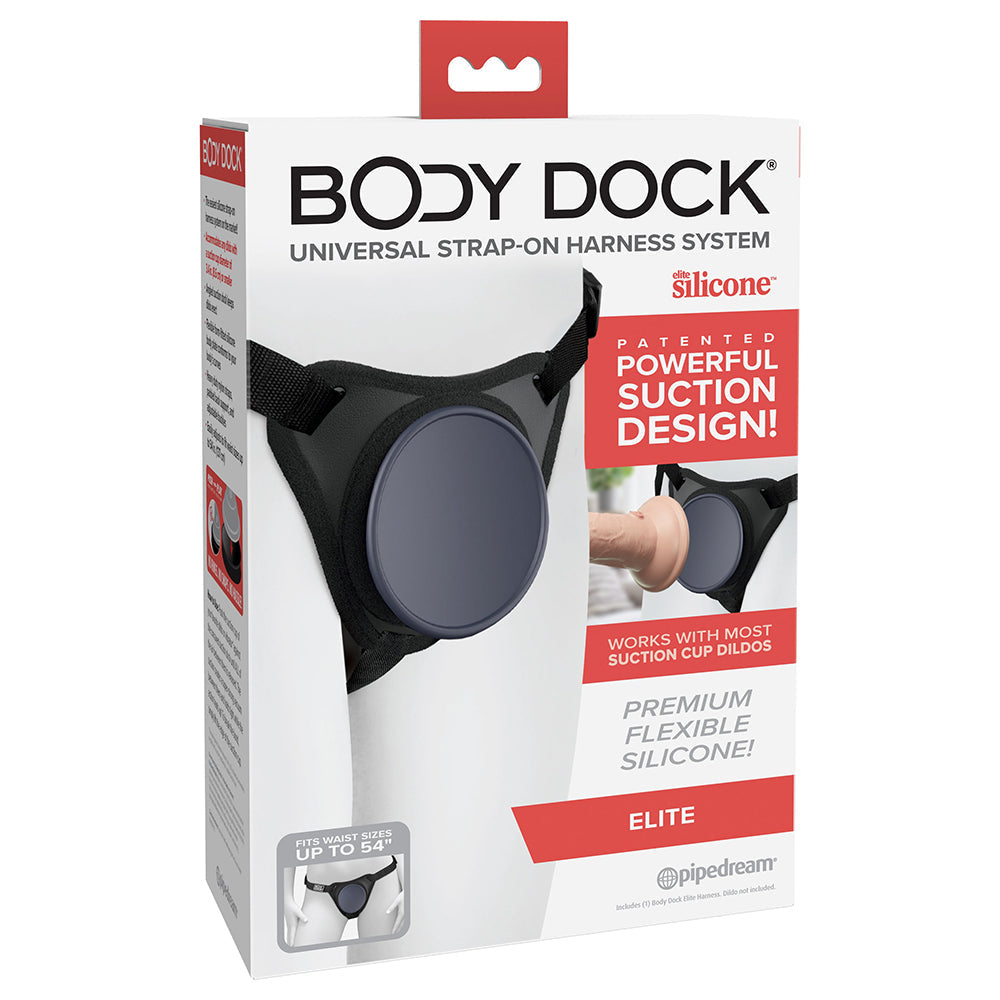 Body Dock Elite Silicone Strap-On Harness - Fantasies Boutique