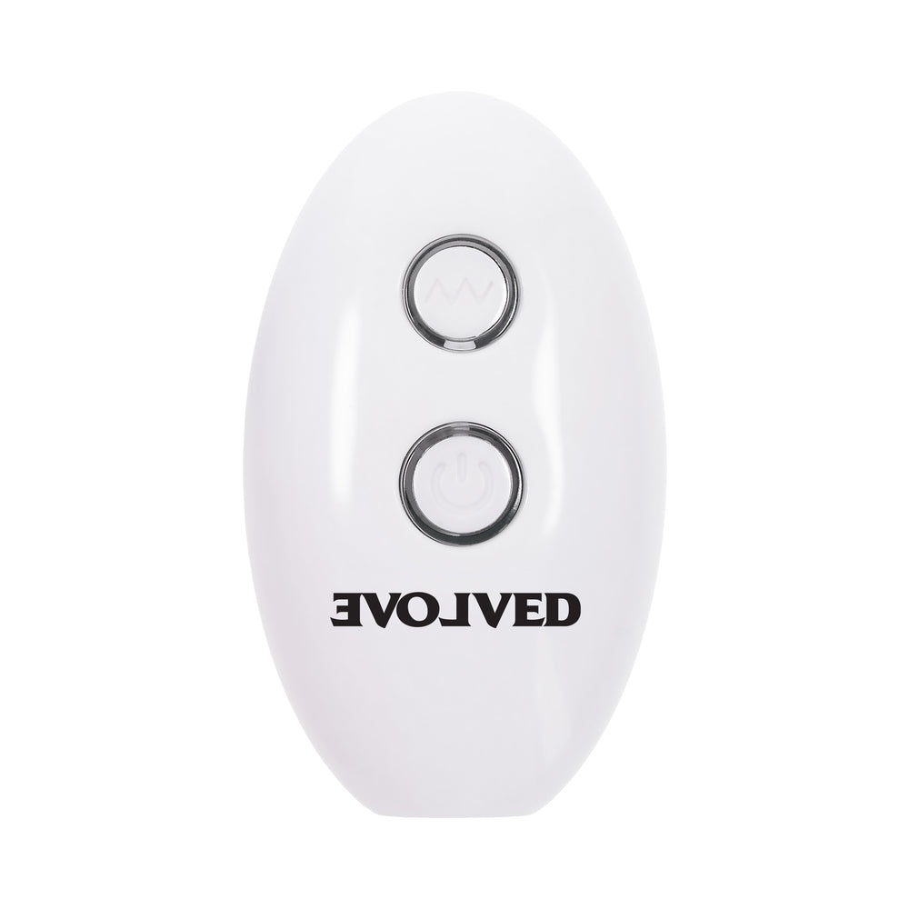 Evolved Paradise Panty Rechargeable Silicone Remote-Controlled Wearable Vibrator Pink/Purple