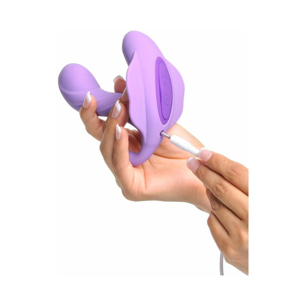 Fantasy For Her G-Spot Stimulate-Her Dual Stimulator Purple - Fantasies Boutique