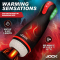 JOCK Advanced Blaze Vibrating, Sucking, & Warming Masturbator