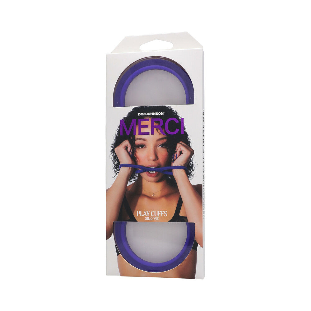 Merci Play Cuffs Violet - Fantasies Boutique
