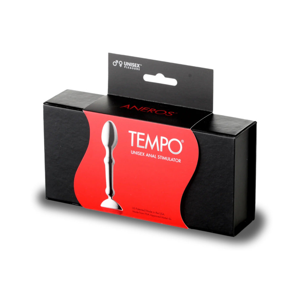 Aneros Tempo Stainless Steel Unisex Anal Stimulator - Fantasies Boutique