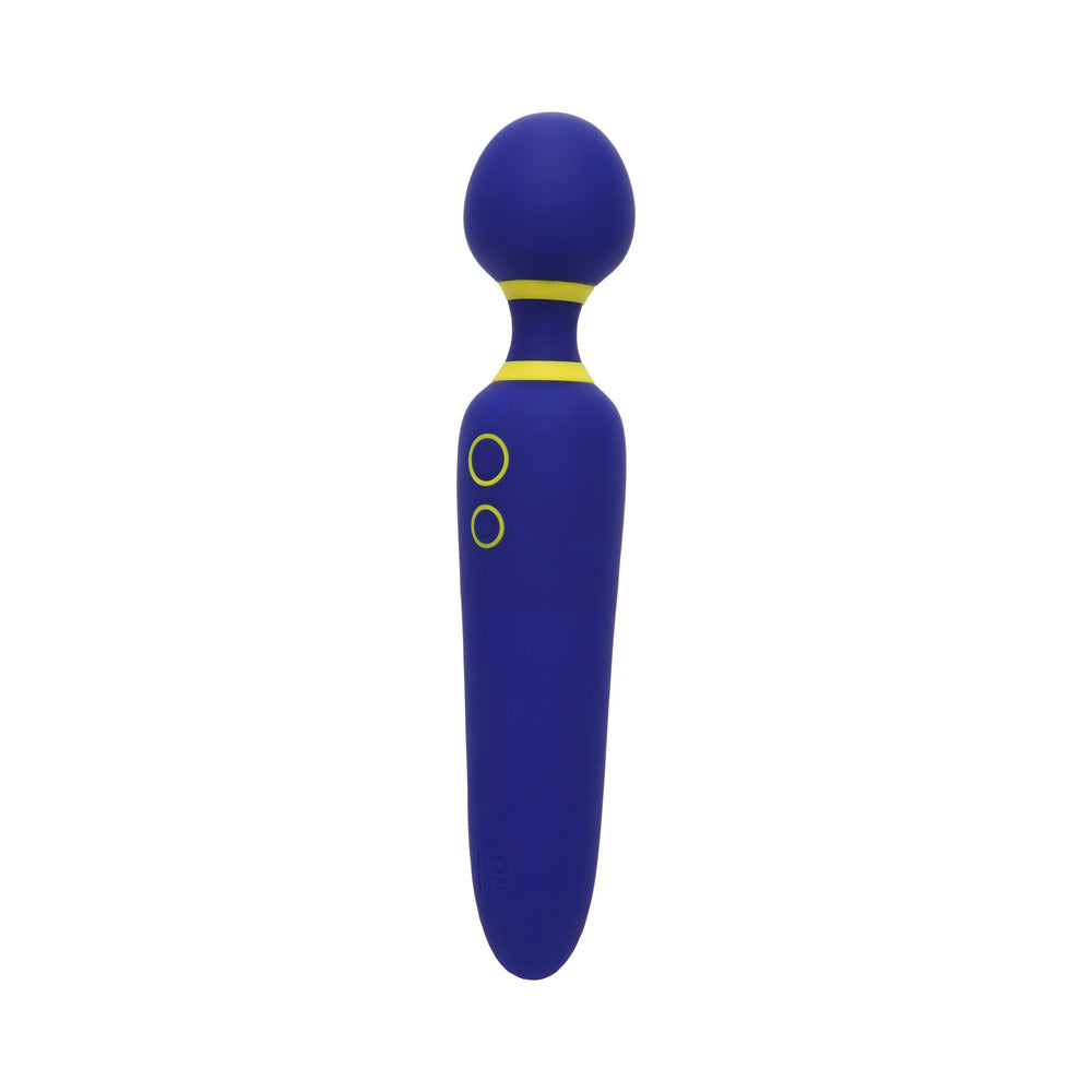 ROMP Flip Rechargeable Silicone Wand Massager Blue - Fantasies Boutique