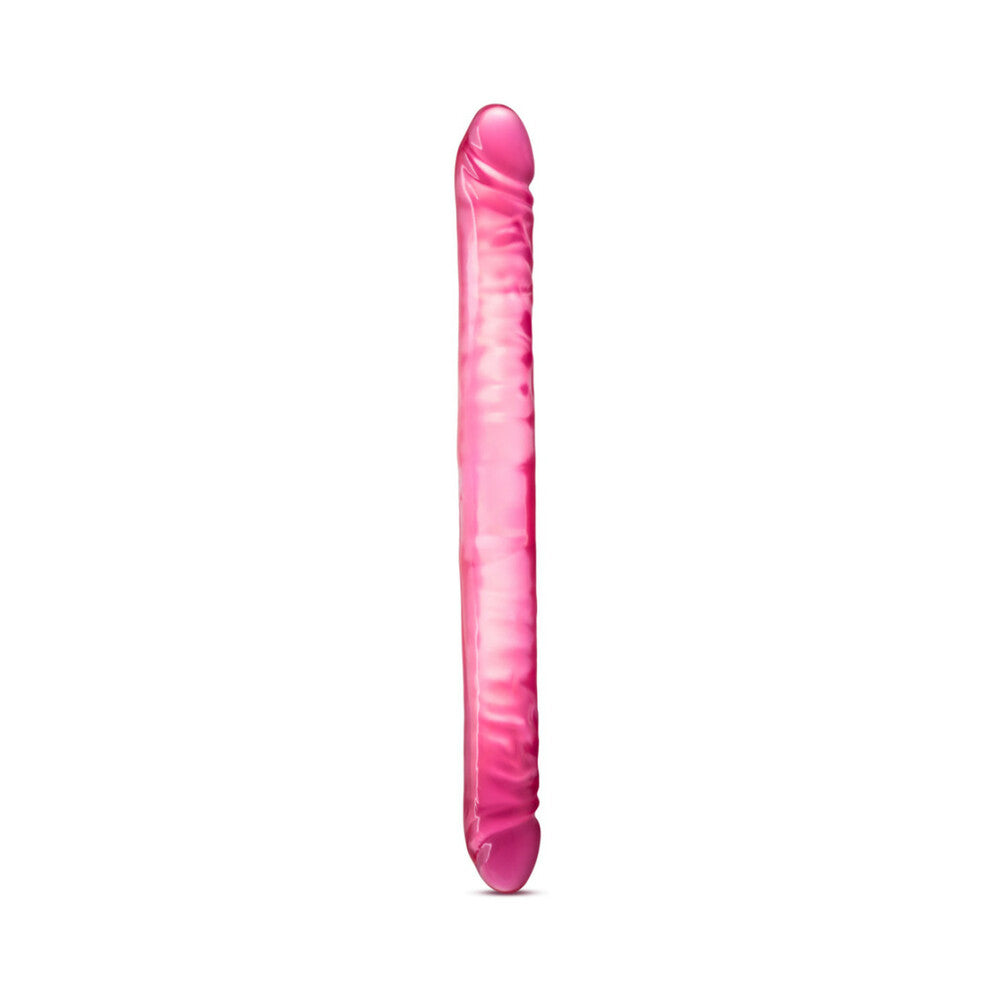 B Yours 18 in. Double Dildo Pink - Fantasies Boutique
