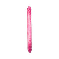 B Yours 18 in. Double Dildo Pink - Fantasies Boutique