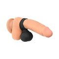 Jock 28X Vibrating Silicone Balls with Remote Control XL Black - Fantasies Boutique
