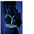 Fantasy Lingerie Glow Buckle Up Harness Top O/S - Fantasies Boutique