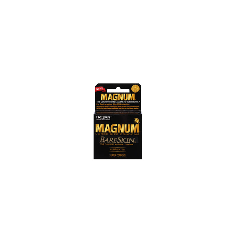 Trojan Magnum Bareskin Condoms 3pk - Fantasies Boutique