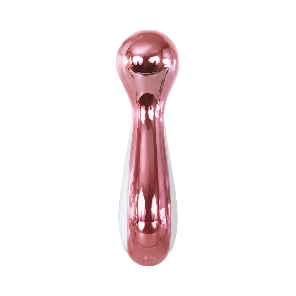 Evolved Starlite Light-Up Rechargeable Chrome Mini Vibrator Pink - Fantasies Boutique