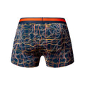 Male Power Soo Cumfy Boxer Brief Navy/Orange L