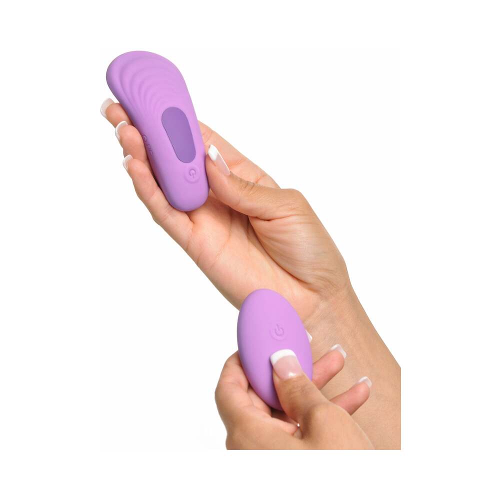 Fantasy For Her Remote Silicone Please-Her Rechargeable Vibrator Purple - Fantasies Boutique