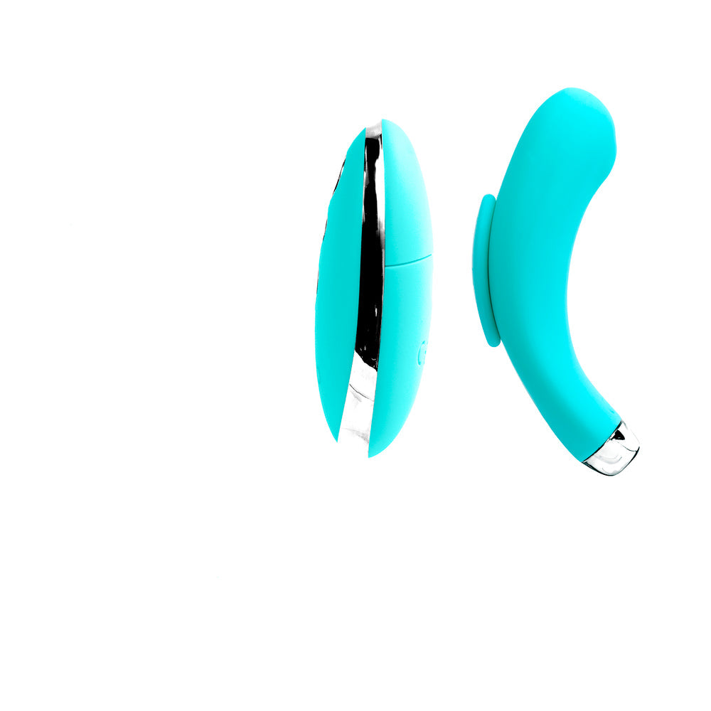 VeDO Niki Rechargeable Panty Vibe Tease Me Turquoise - Fantasies Boutique