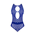 Magic Silk Seamless Teddy Blue O/S