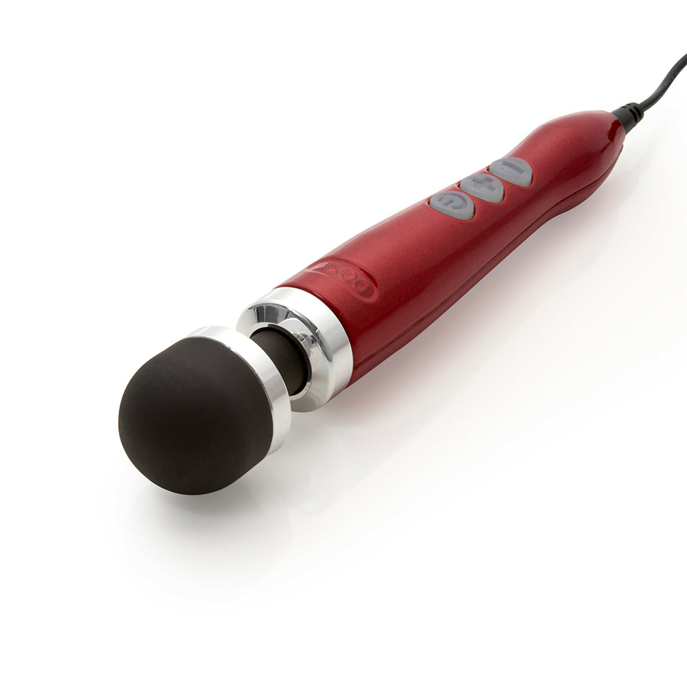 Doxy Die Cast 3 Compact Wand Vibrator Candy Red - Fantasies Boutique