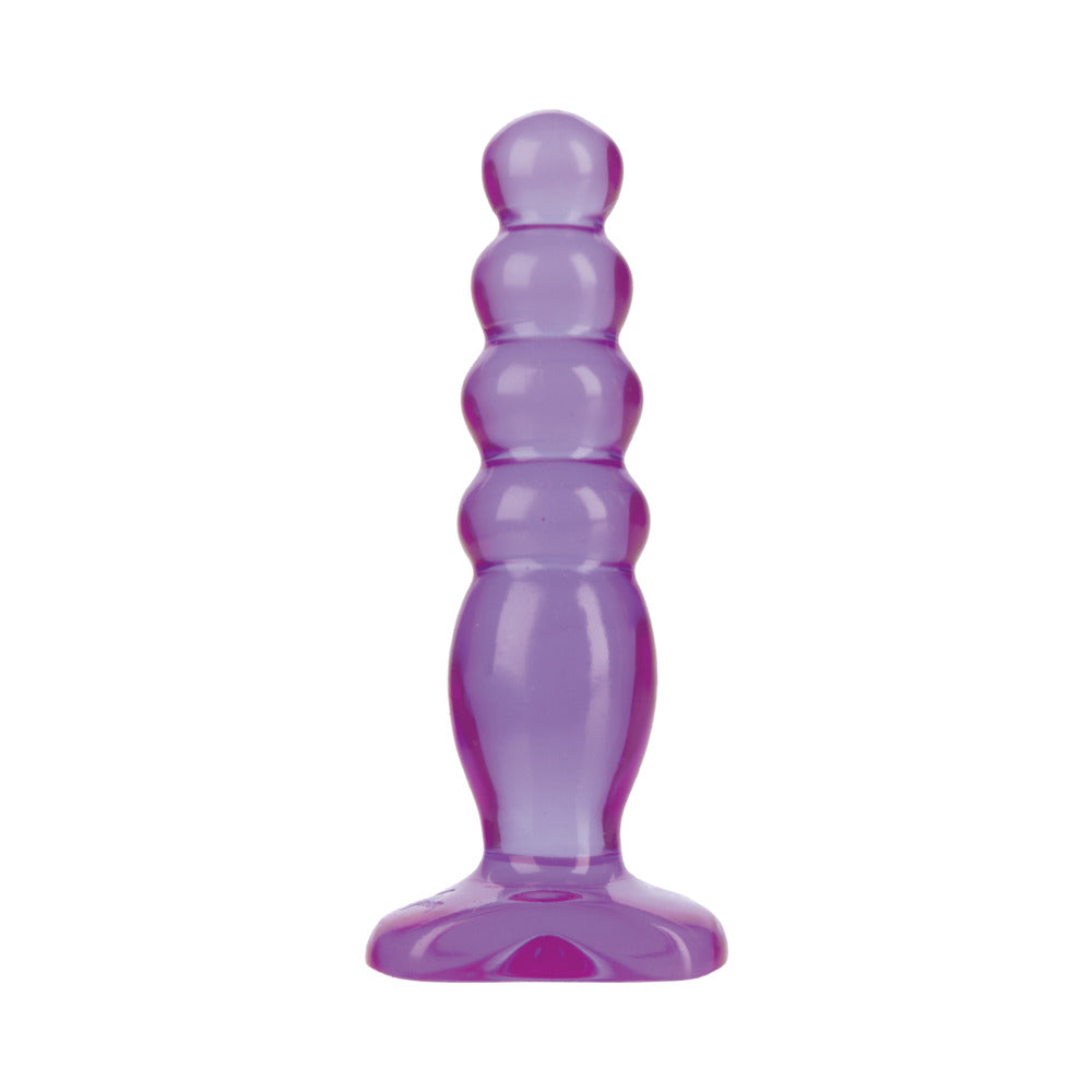 Crystal Jellies - Anal Delight Purple 5in - Fantasies Boutique