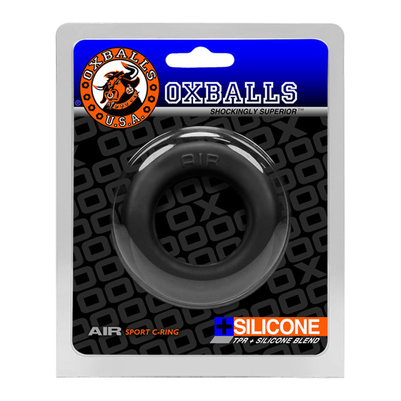 OxBalls AIR airflow cockring, BLACK ICE - Fantasies Boutique