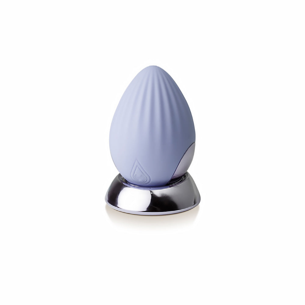 NIYA 4 Rechargeable Silicone Palm Held Massager Cornflower - Fantasies Boutique